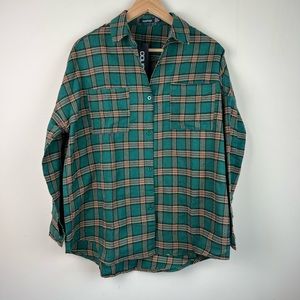 boohoo flannel